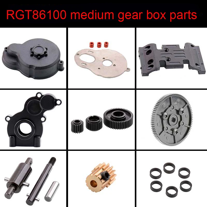 1/10 RGT86100 запасные части для коробки передач среднего размера с имитацией Wrangler