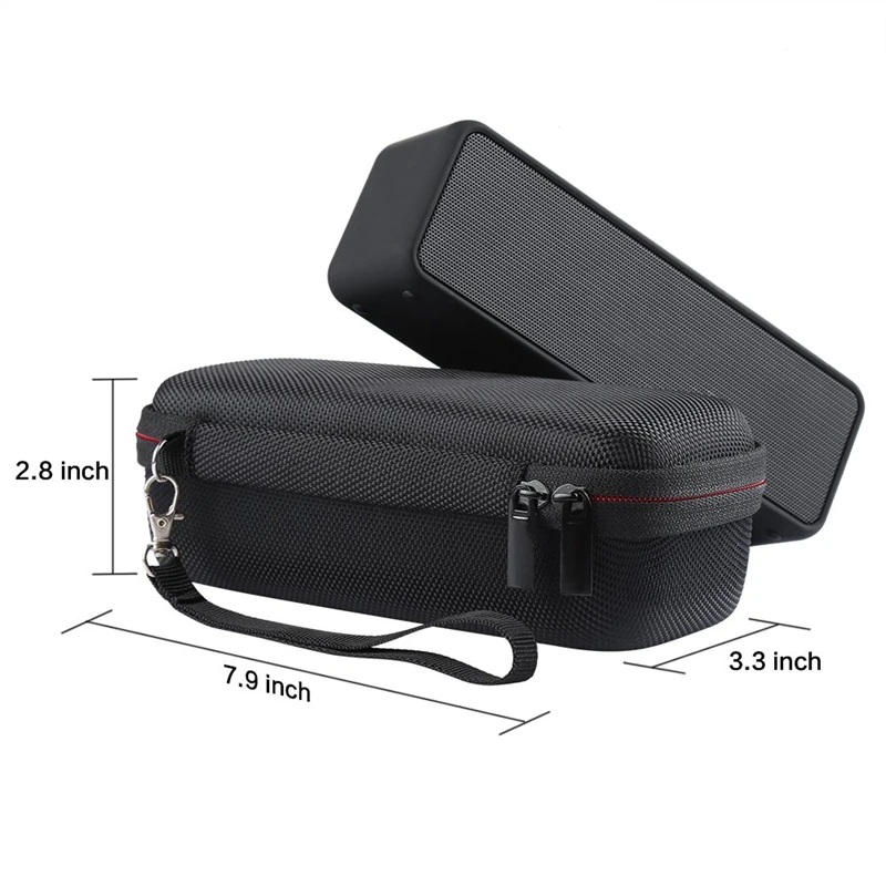 New Portable Wireless Bluetooth EVA Speaker Case For Anker SoundCore 2 With Mesh Dual Pocket Audio Cable Carrying Travel Bag | Электроника
