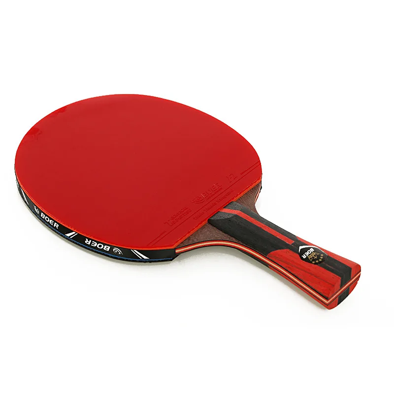 

Top Carbon Quality High-grade Blade 6 Star Table Tennis Bat Professional With Rubber Ping Pong Racket Paddle Table Tennis Racket