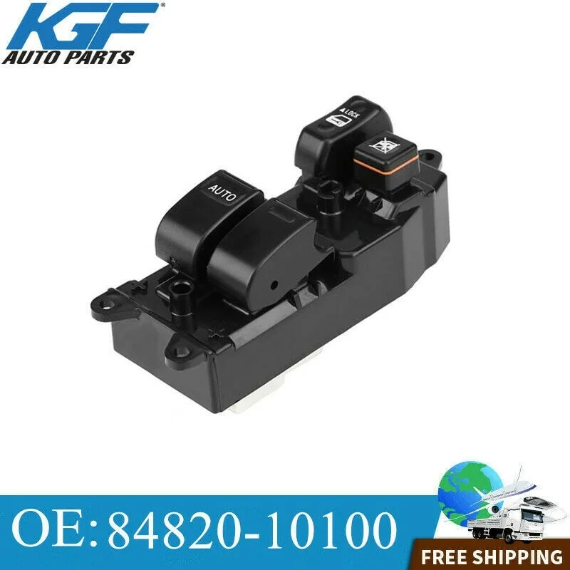 

84820-10100 Power Window Master Switch For Toyota Land Cruiser Hilux Yaris New 8482010100 car accessories