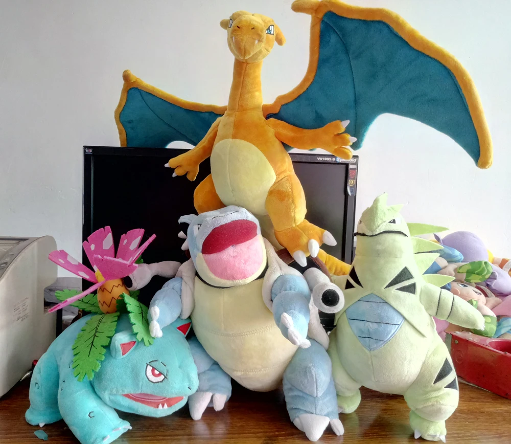 Покемон официальный Salandit чармандер Gengar Eevee Bulbasaur Сквиртл ARCANINE воббуфет плюшевая