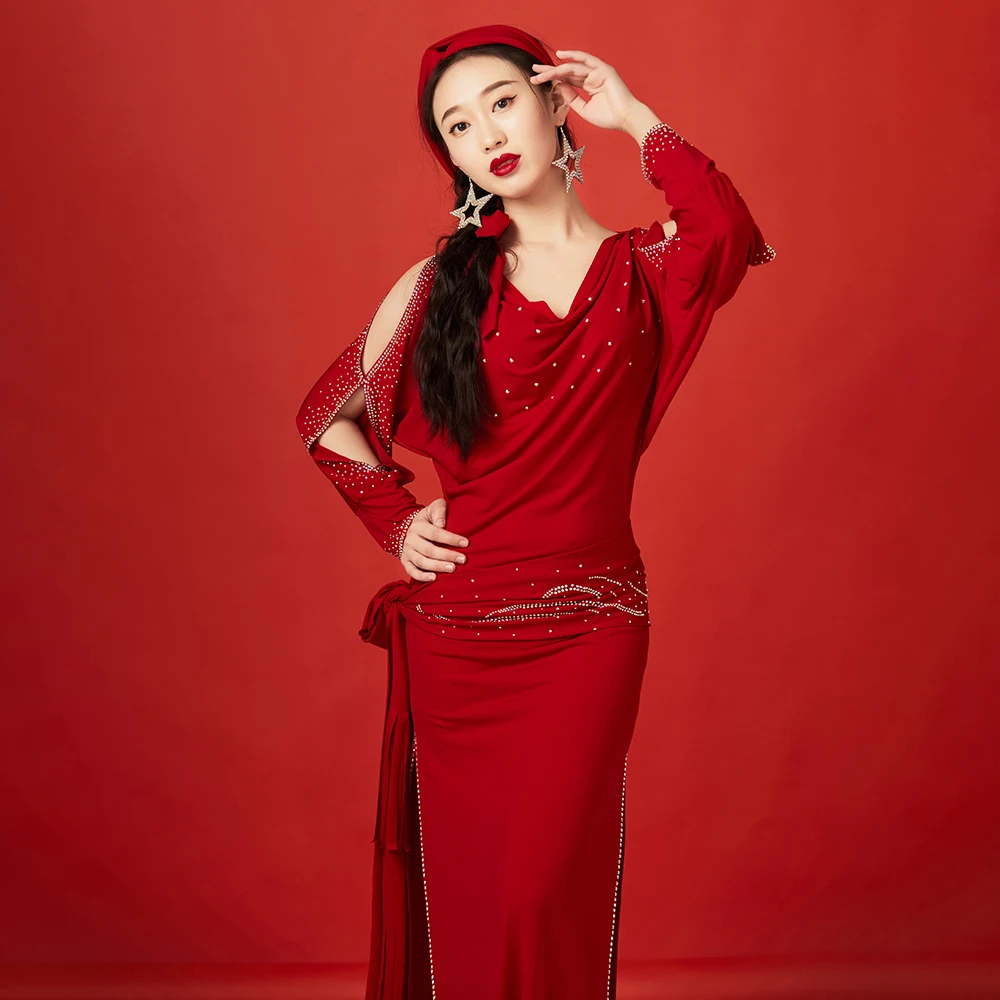 Костюм для танца живота из египетского фартука длинное платье Балади галабия