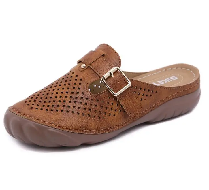 

Шлепанцы женские на плоской подошве, повседневные сандалии, домашняя обувь, лето 2021