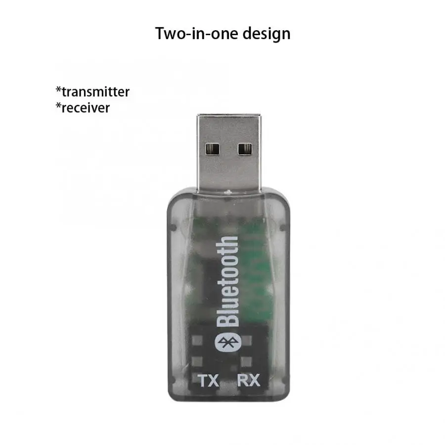 Беспроводной bluetooth-аудиоприемник 2-в-1 передатчик для ТВ/ПК/усилителей аксессуар