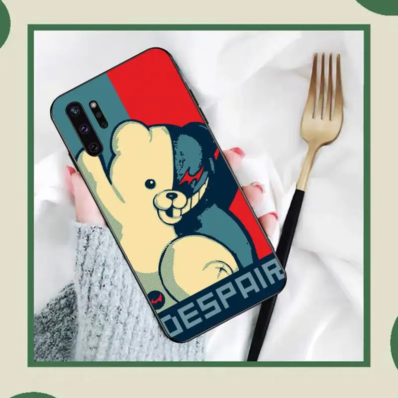 Милый чехол TOPLBPCS для телефона с изображением кумамона данганронпа Монокума Samsung