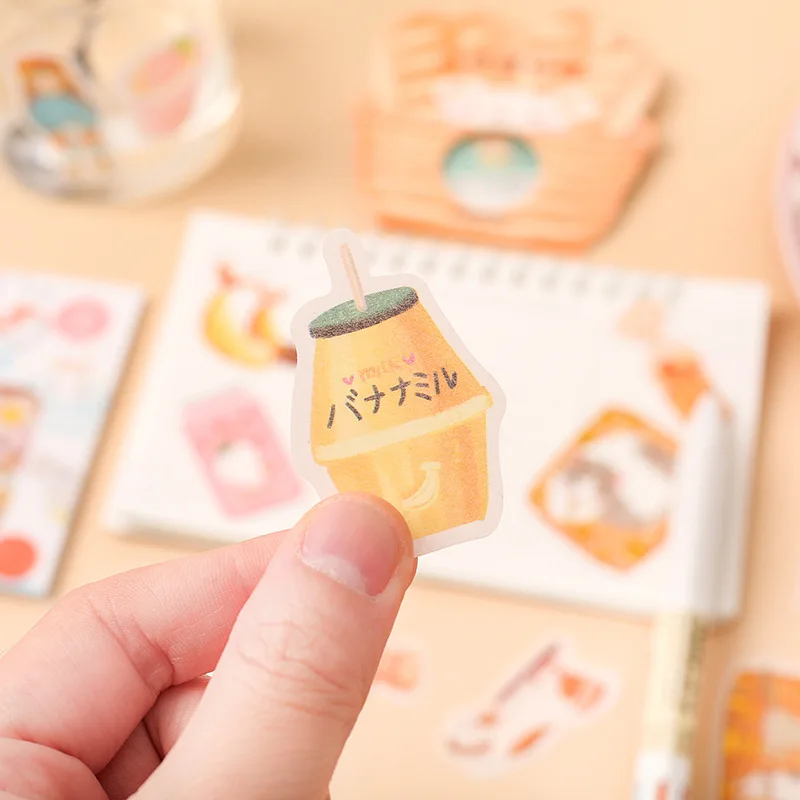 40 шт./упак. креативная свежая клейкая серия бумажных наклеек Украшения Diy Ablum