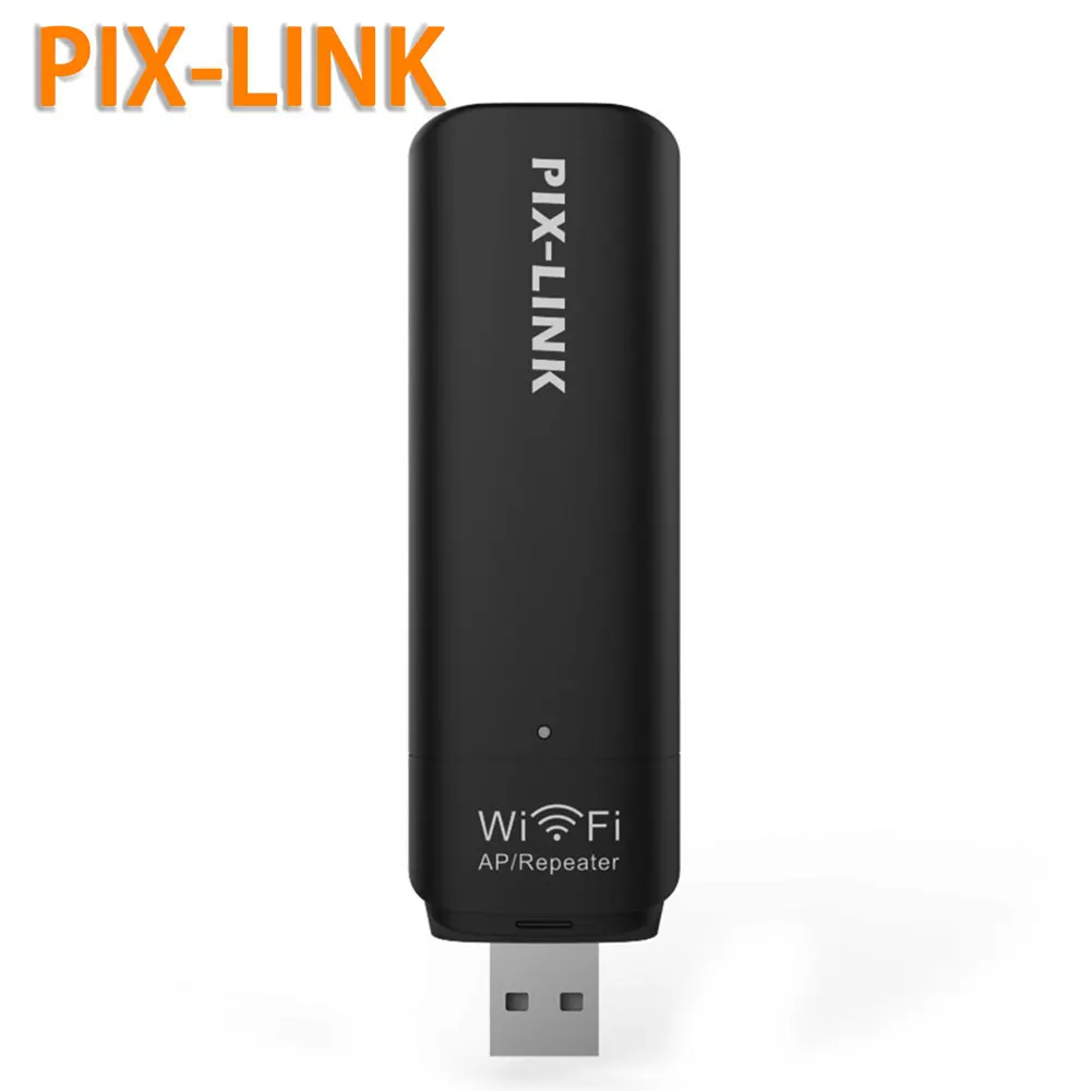 

PIXLINK High Quality 300Mbps 2.4Ghz Signal USB Wi-Fi Wireless Repeater Router Extender Booster