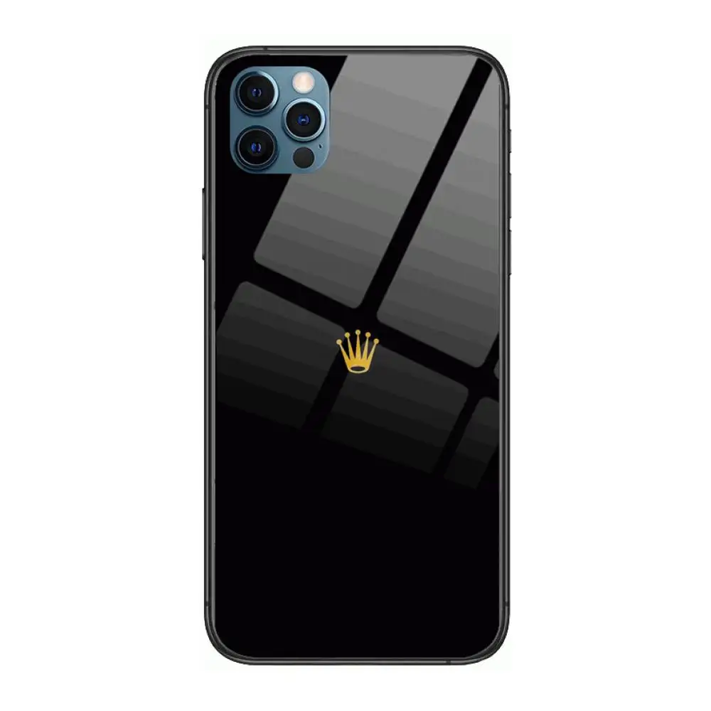 

Case Top Swiss watches Style Phone Case cover For iphone 12 pro max 11 8 7 6 s XR PLUS X XS SE 2020 mini black cell shell