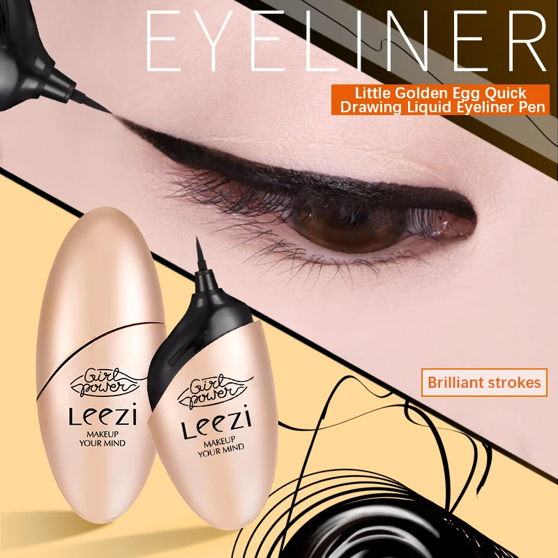 Новинка черная долговечная Водостойкая Подводка для глаз жидкая быстросохнущая