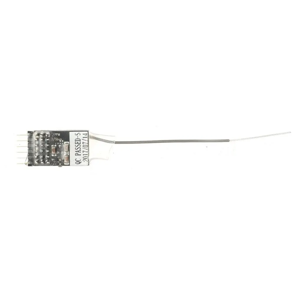 Радиоприемник R6DS 2 4G 6CH совместимый с AT9 AT9S AT10 передатчик поддержка SBUS PPM PWM