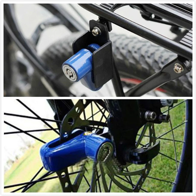 

Hot Anti theft Disk Disc Bicycle Safety Brake Rotor Lock For Scooter Bike Bicycle Motorcycle Safety Lock For Scooter Motorcycle