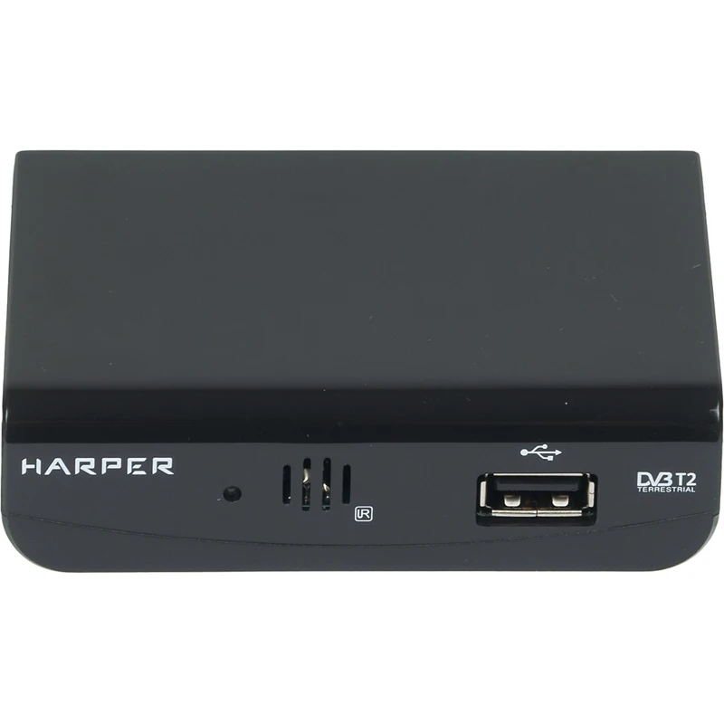 Ресивер DVB T2 HARPER HDT2 1030 черный|TV-тюнеры| |