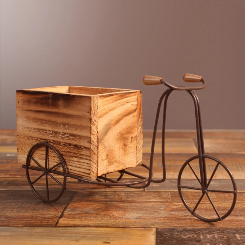 Декоративный цветок ручной работы корзина-ваза контейнер для хранения