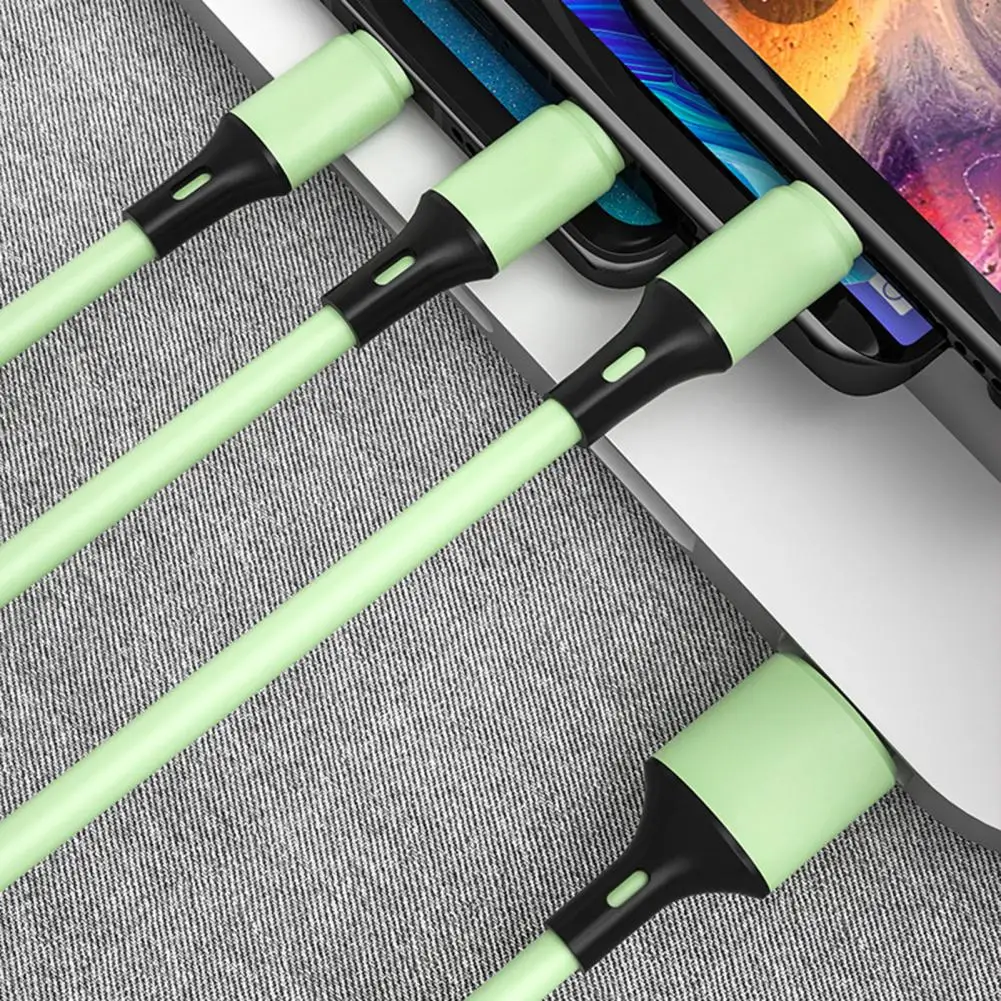 USB-кабель 3 в 1 для iPhone 6 7 8 Plus X XR Samsung S7 Xiaomi мульти-зарядное устройство быстрой