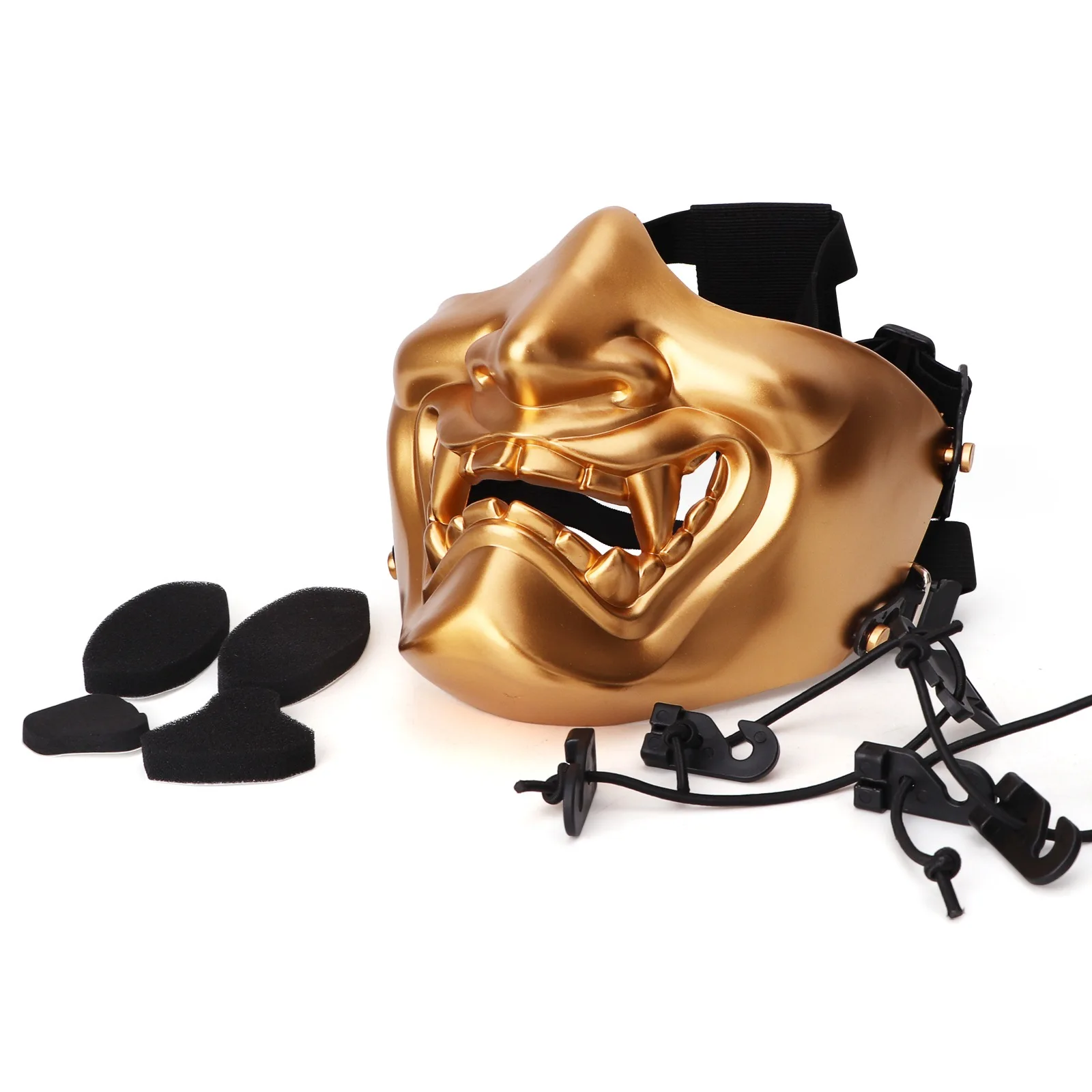 Тактические Защитные полумаски ужас Самурай фестиваль вечерние НКА Хэллоуин