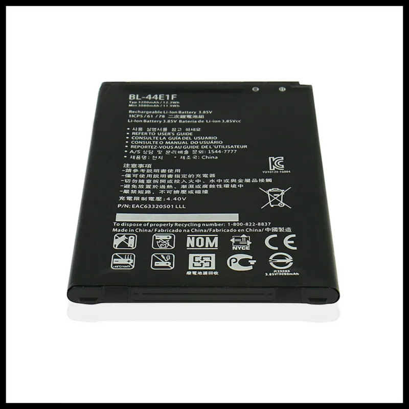 V20 BL-44E1F Замена Батарея для LG H990 F800 VS995 US996 LS997 H990DS BL44E1F