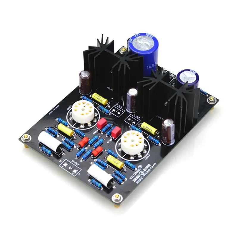 MM PHONO 12AX7 AC 12 15 в трубный усилитель Hi Fi аудио DIY kit и готовая плата|Усилители