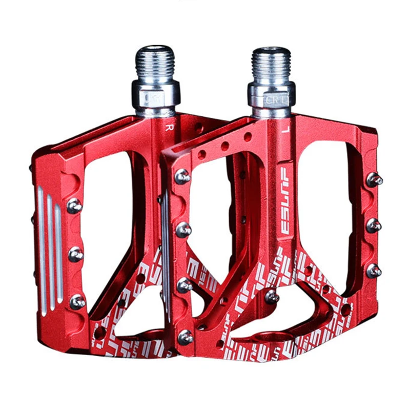 

Mountain Bike Pedal Non-Slip Aluminum Alloy Bicycle Pedal Practical Road Bike Cycling Accessories HA