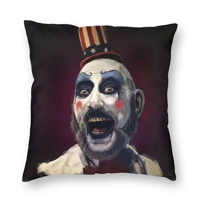 

Наволочки для диванных подушек Captain Spaulding, наволочки для диванных подушек в гостиную, с ужасной пленкой, квадратный чехол для диванных подуш...