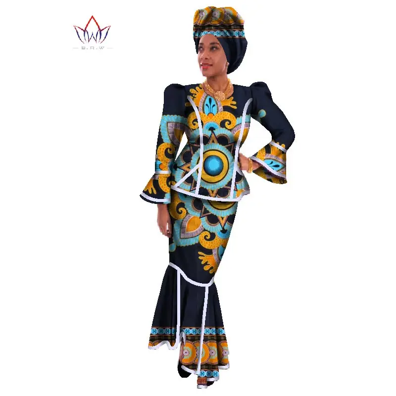 2021 традиционная африканская одежда африканские платья для женщин воск с принтом