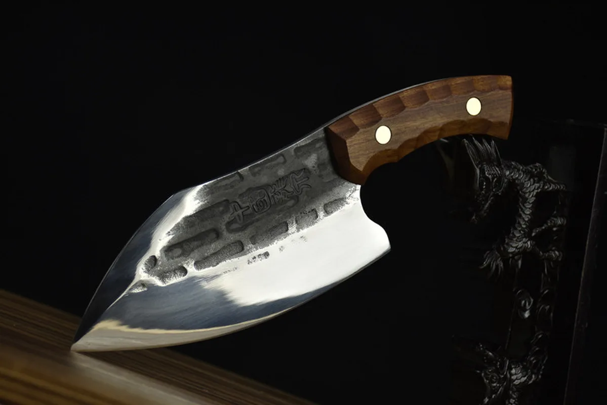 

Household Big Bone Chopping Knife Hand Forged Kitchen Knife Ghost Hand Made Professional Sharp Bone Chopping Knife