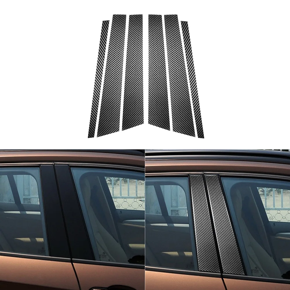 

Декоративная наклейка на окно автомобиля B-Pillar s для BMW E84 X1 11-15, аксессуары для отделки, наклейка, крышка, отделка, Аксессуары для стайлинга ав...