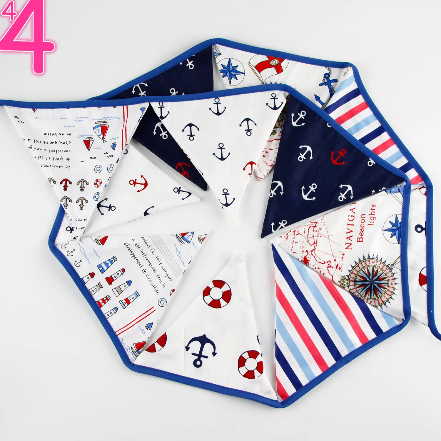 Флажки из хлопчатобумажной ткани в пиратском стиле флажки баннер гирлянда