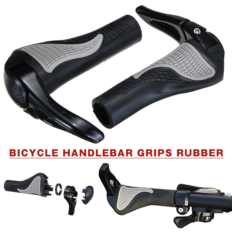 

1 пара ручек из алюминиевого сплава для горного велосипеда, противоскользящий протектор руля для руля 22,2 см