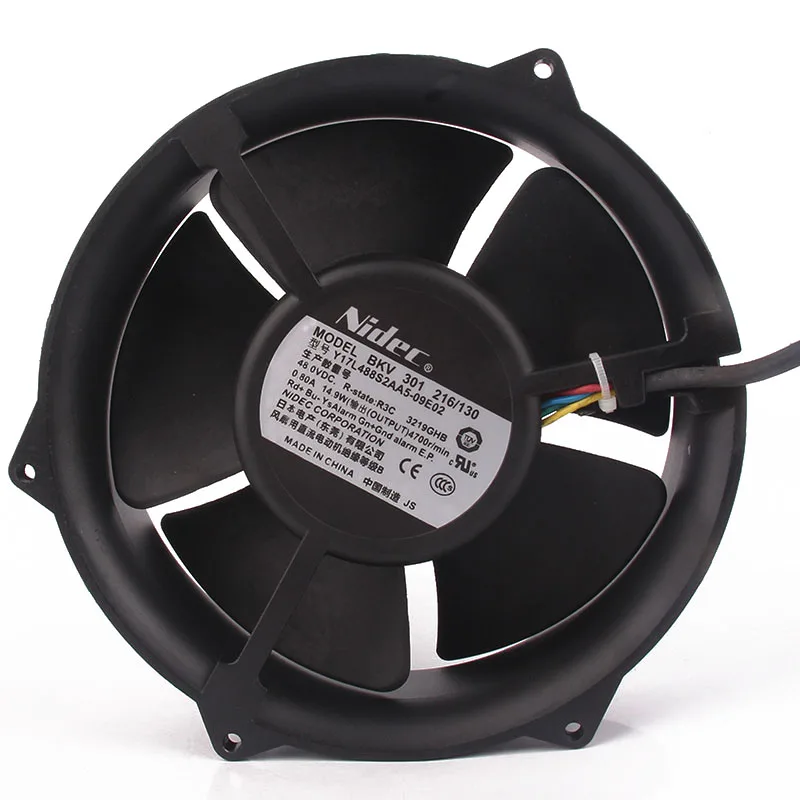 

Original BKV301216 / 130 Y17L48BS2AA5-09E02 48V 0.80A Ericsson Gamer Cabinet Thermal Paste Motherboard Ryzen Cooling Fan