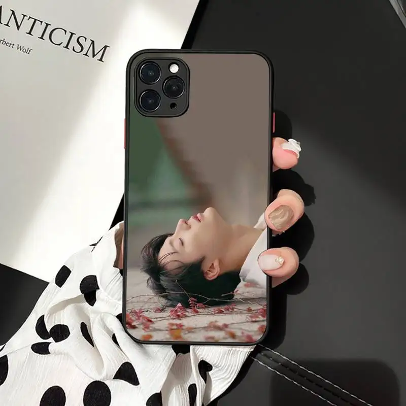 

Lee MinHo famous actor Phone Case matte transparent For iphone 7 8 11 12 plus mini x xs xr pro max cover