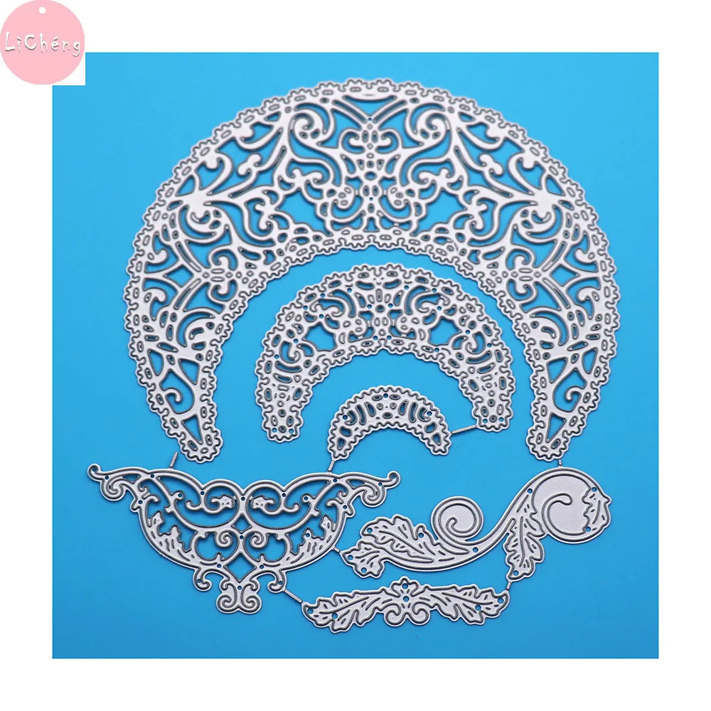 Металлические Вырубные штампы Moon для скрапбукинга изготовления открыток