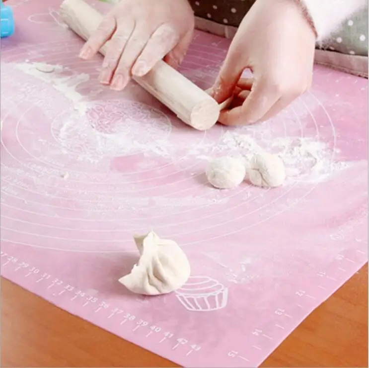 50*40 см силиконовый коврик для выпечки тортов поддоны 100% антипригарный гриля