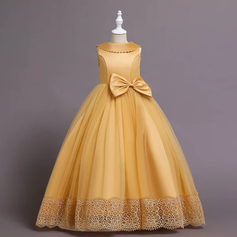 

Autumn and winter wedding flower girl bridesmaid dress party sequin dress baby birthday party evening dress princess party dress