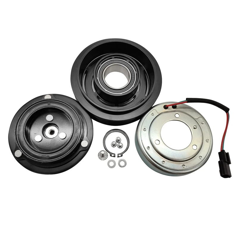 Компрессор переменного тока Комплект сцепления катушка шкив для 2008 2014 Nissan Rogue