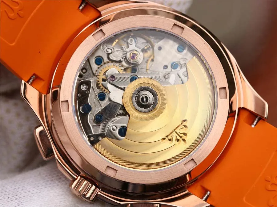 

Pat Phi Aquana series watch model: 5968A -001 Top replica watch.