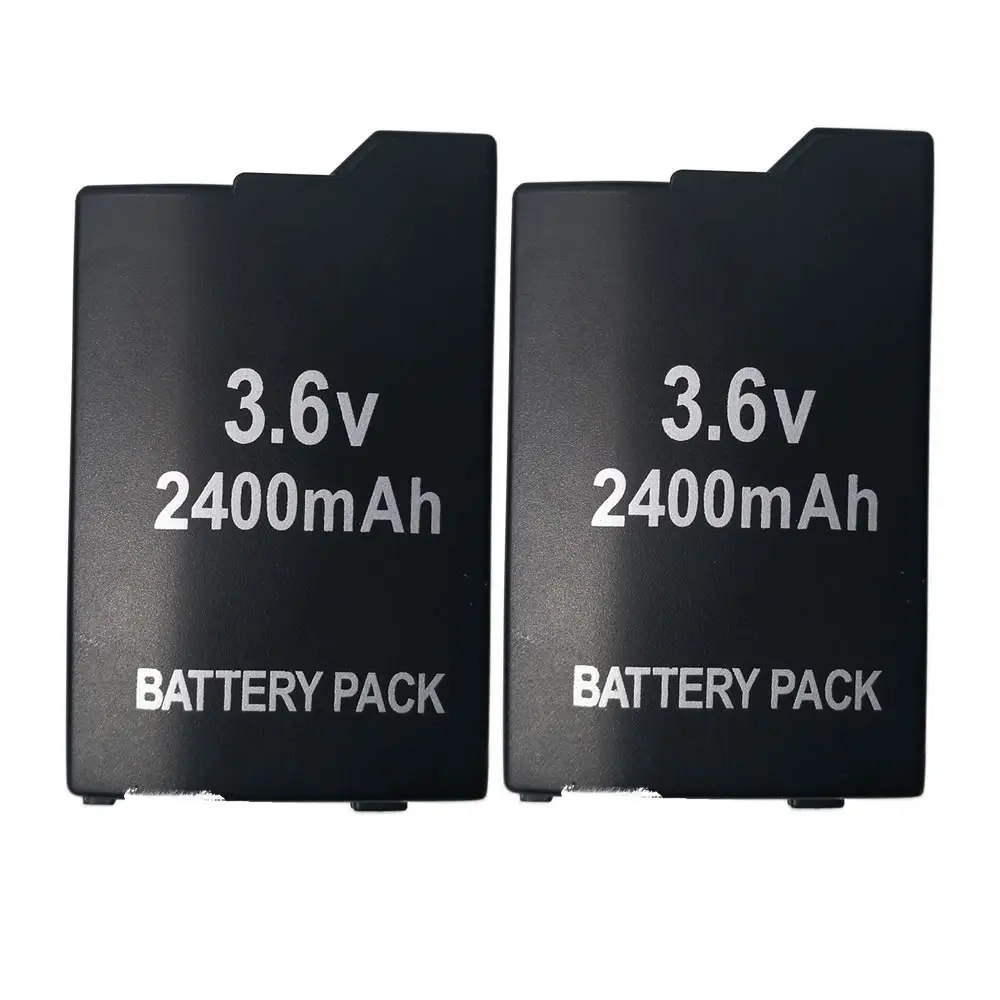 Аккумуляторы 2400 мАч для Sony PSP2000 PSP3000 PSP 2000 3000 2 шт.|Батареи| |