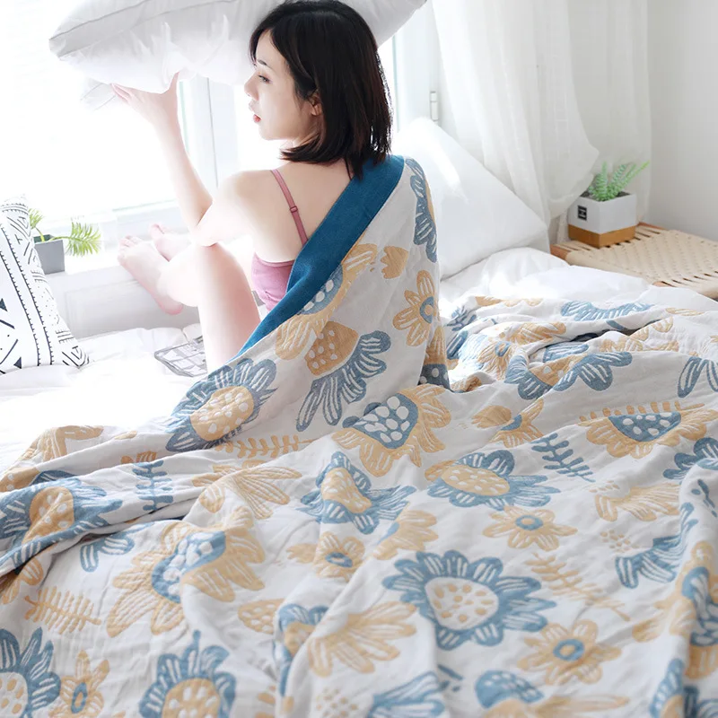 Муслиновое Хлопковое одеяло | Дом и сад