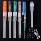 Хирургическая сталь I.V. Иглы для пирсинга катетера, стерильные иглы для пирсинга, ювелирные изделия, зажим, 14 г16 г18 г20 г22 г