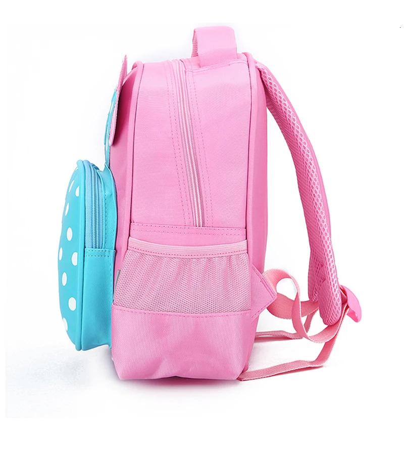 2023 Children Backpack For Girls kindergarten Cartoon dot bows Backpacks Student School Bags Princess backpack Mochila Infantil