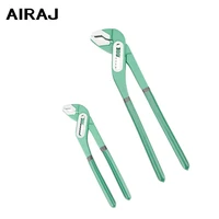 airaj 81012 inch water pump pliers quick release plumbing pliers straight jaw groove joint plier set