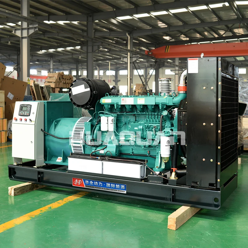 350kw 400kva Baudouin генератор двигателя weifang дизельная электрогенераторная