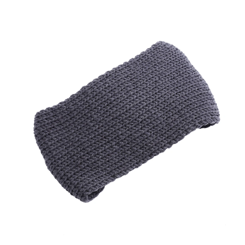 Molans однотонные вязаные повязки на голову с бантом новинка зимняя теплая вязаная