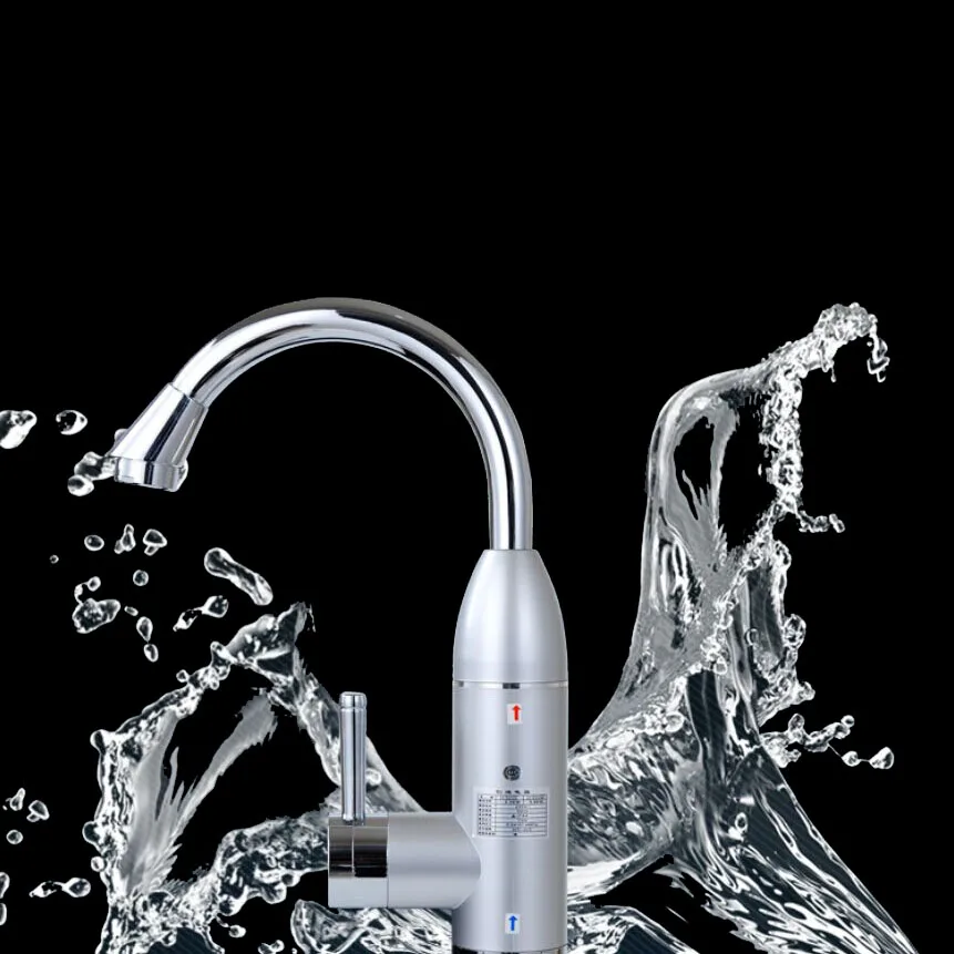 

3000W 3 seconds heating Electric Water Heater Kitchen Instant Hot Water Tap Heater Electric Water Faucet Instantaneous Heater
