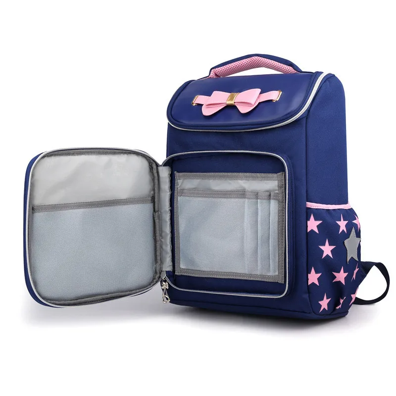 Hot NEW school bags for girls boys children orthopedic backpack kids Nylon waterproof book bag primary 1-3 grade mochila