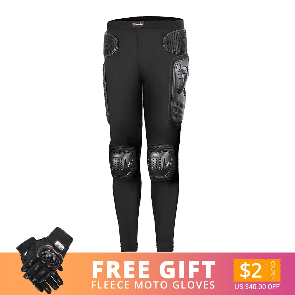 Only Pants HEROBIKER мотоциклетная куртка мужская полное тело мотоциклетная Броня мотокросса гоночная Мото куртка для езды на мотоцикле защита размер S-5XL - Цвет: Only Pants