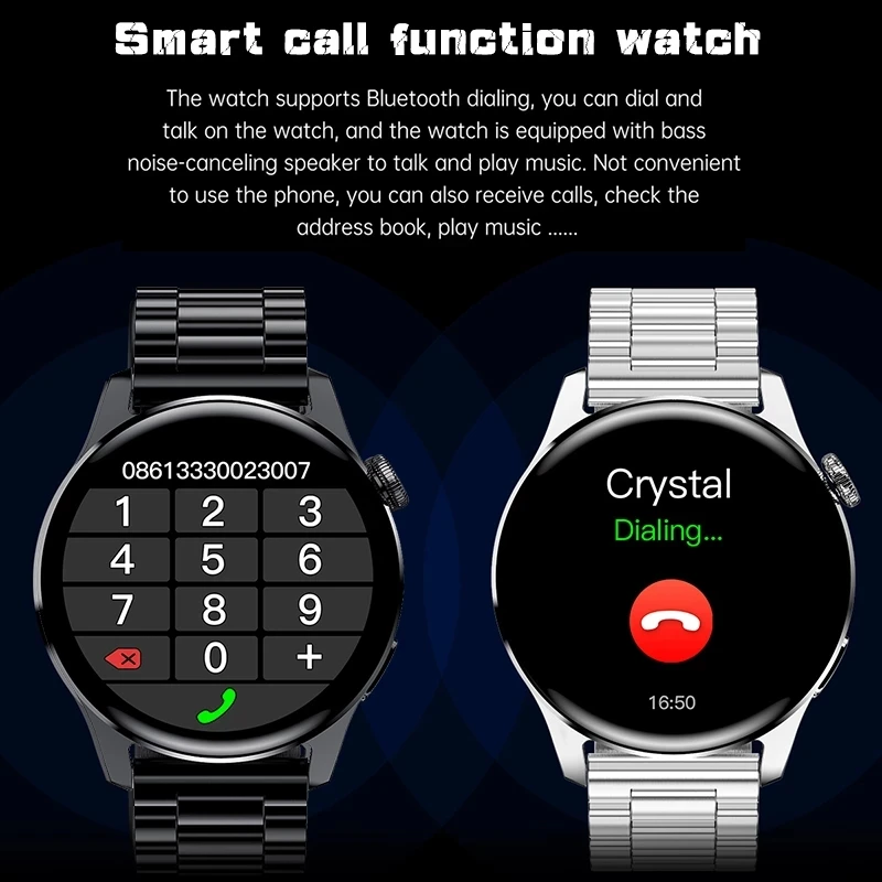 2022 Новые мужские водонепроницаемые спортивные фитнес-трекеры HUAWEI Smart Watch со множеством функций Bluetooth Call Smartwatch для Android и IOS.