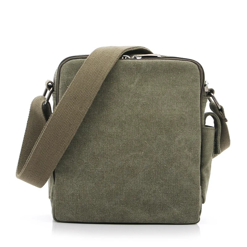 2021 new Korean canvas diagonal bag men's fashion outdoor multifunctional shoulder bag wallet canvas bag