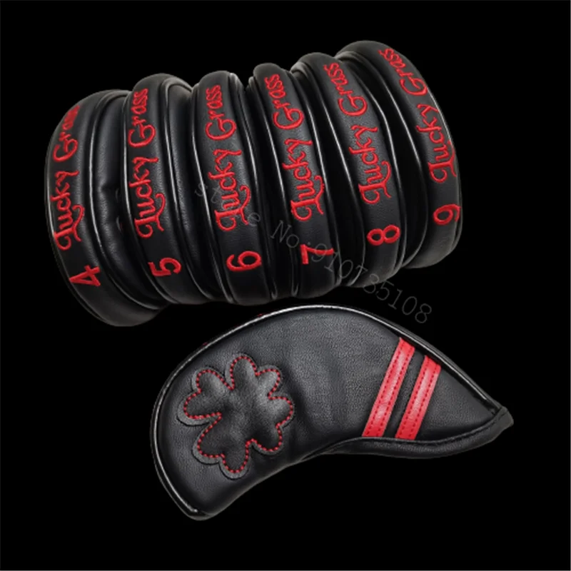 Универсальные чехлы для гольфа Lucky Grass с магнитной застежкой Набор чехлов #4-9P