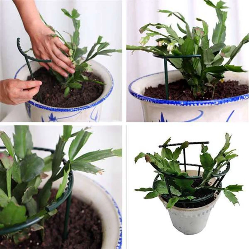 

Garden Plant Climbing Trellises Anti-Fall Arcuated Supports Stakes Climbing Plant Support Stake for Flowers