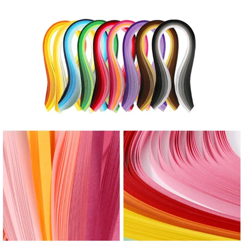 

19 Pcs Paper Quilling Kits 45 Colors 900 Strips Quilling Art Paper DIY Craft 203B